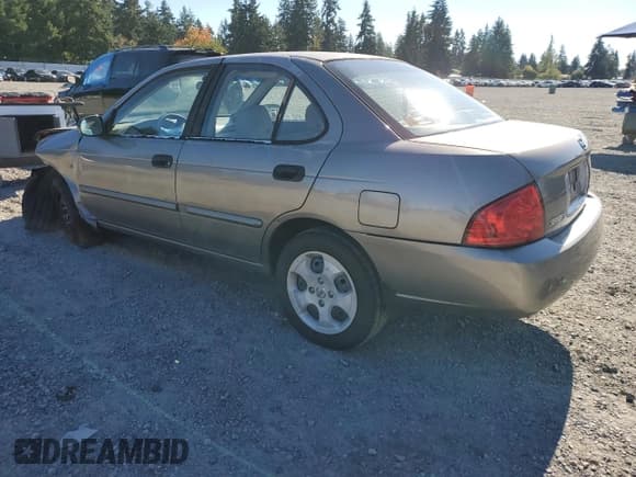 ✅ 2004 Nissan Sentra • VIN: 3N1CB51D04L911334 • Lot: 86539575. Listed on Copart with Not provided. Free auction sales archive from the USA and detailed vehicle history report at DreamBid. Image 2.
