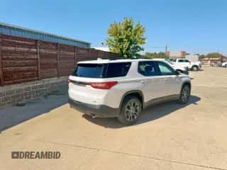 2019 Chevrolet Traverse RS z VIN 1GNERJKX7KJ241716, wystawiony jako Copart lot #86508805 z przebiegiem 113 732 mil mil oraz Czysty tytuł • Clean title. Historia ofert i sprzedaży dostępna na DreamBid. Obrazek 4.