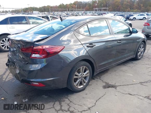 ✅ 2020 Hyundai Elantra Value Edition • VIN: 5NPD84LF3LH624478 • Lot: 43522044. Listed on IAAI with 73,193 mi. Free auction sales archive from the USA and detailed vehicle history report at DreamBid. Image 4.