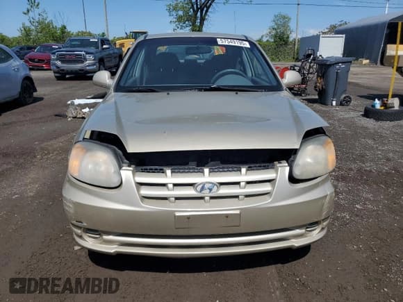 ✅ 2006 Hyundai Accent GS • VIN: KMHCG35C76U357654 • Лот: 57549195. Опубликован ранее на Copart с пробегом 112 331 миль. Бесплатный доступ к архиву аукционных продаж из США и подробный отчёт об истории автомобиля на DreamBid. Изображение 5.