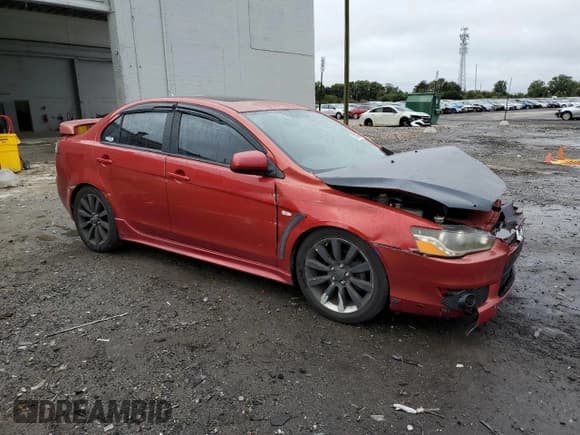 ✅ 2008 Mitsubishi Lancer GTS • VIN: JA3AU86U28U005303 • Lot: 82454585. Listed on Copart with 188,659 mi. Free auction sales archive from the USA and detailed vehicle history report at DreamBid. Image 4.