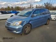 ✅ 2006 Honda Odyssey EX-L • VIN: 5FNRL38776B070297 • Лот: 95570655. Опубликован ранее на Copart с пробегом 124 763 миль. Бесплатный доступ к архиву аукционных продаж из США и подробный отчёт об истории автомобиля на DreamBid. Изображение 1.