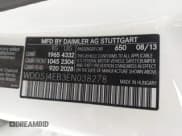 ✅ 2014 Mercedes-Benz CLA 250 • VIN: WDDSJ4EB3EN038278 • Lot: 41878720. Listed on IAAI with 255,804 mi. Free auction sales archive from the USA and detailed vehicle history report at DreamBid. Image 9.