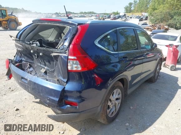 ✅ 2015 Honda CR-V EX-L • VIN: 2HKRM3H79FH539114 • Lot: 43155215. Listed on IAAI with 188,860 mi. Free auction sales archive from the USA and detailed vehicle history report at DreamBid. Image 4.