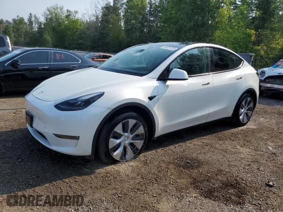 ✅ 2023 Tesla Model Y Long Range • VIN: 7SAYGDEE0PF629685 • Лот: 60401725. Опубликован ранее на Copart с пробегом 71 599 миль. Бесплатный доступ к архиву аукционных продаж из США и подробный отчёт об истории автомобиля на DreamBid. Изображение 1.