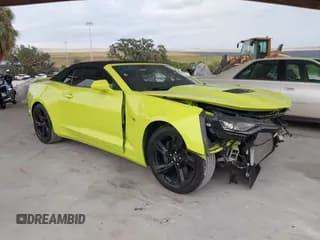 ✅ 2019 Chevrolet Camaro 2SS • VIN: 1G1FH3D75K0158874 • Lot: 43538450. Wystawiony na IAAI z przebiegiem 74 139 mil. Bezpłatny archiwum sprzedaży aukcyjnych z USA i szczegółowy raport historii pojazdu na DreamBid. Zdjęcie 1.