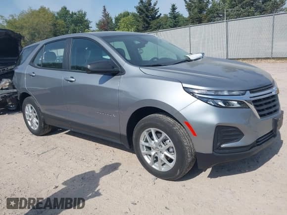 ✅ 2024 Chevrolet Equinox LS • VIN: 3GNAXSEG1RL107745 • Лот: 43333178. Опубликован ранее на IAAI с пробегом 30 385 миль. Бесплатный доступ к архиву аукционных продаж из США и подробный отчёт об истории автомобиля на DreamBid. Изображение 1.