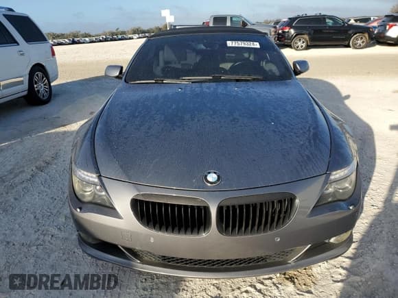 ✅ 2008 BMW 6 Series 650i • VIN: WBAEB53538CX60354 • Lot: 77579324. Listed on Copart with Not provided. Free auction sales archive from the USA and detailed vehicle history report at DreamBid. Image 5.
