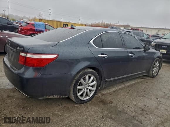 ✅ 2008 Lexus LS 460 • VIN: JTHBL46F185056531 • Lot: 93931645. Listed on Copart with 164,989 mi. Free auction sales archive from the USA and detailed vehicle history report at DreamBid. Image 3.