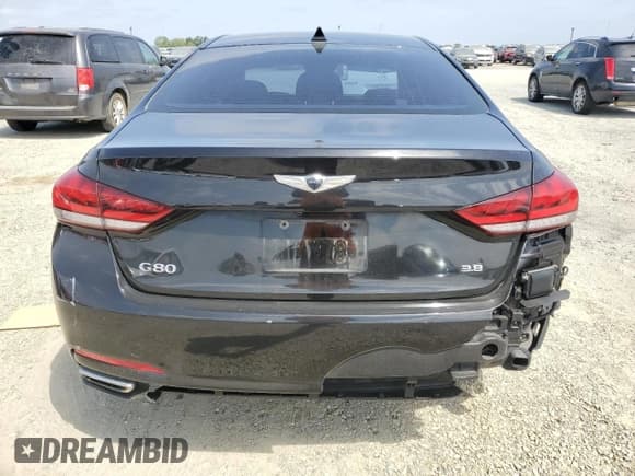 ✅ 2018 Genesis G80 3.8L • VIN: KMHGN4JE1JU265162 • Lot: 54586385. Listed on Copart with 142,247 mi. Free auction sales archive from the USA and detailed vehicle history report at DreamBid. Image 6.
