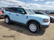 ✅ 2023 Ford Bronco Sport Heritage • VIN: 3FMCR9G60PRE03466 • Lot: 52785525. Listed on Copart with 26,174 mi. Free auction sales archive from the USA and detailed vehicle history report at DreamBid. Image 4.