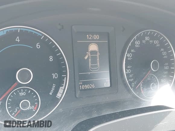 ✅ 2013 Volkswagen Jetta Hybrid SE • VIN: 3VW637AJ1DM249392 • Lot: 42577266. Listed on IAAI with 109,026 mi. Free auction sales archive from the USA and detailed vehicle history report at DreamBid. Image 7.