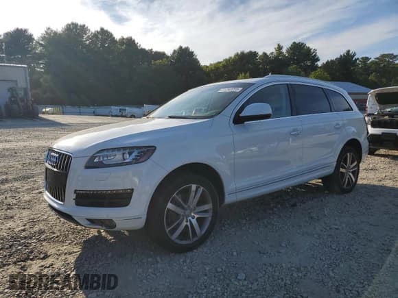 ✅ 2015 Audi Q7 Premium Plus • VIN: WA1LGAFE6FD001053 • Lot: 81280055. Listed on Copart with 151,806 mi. Free auction sales archive from the USA and detailed vehicle history report at DreamBid. Image 1.