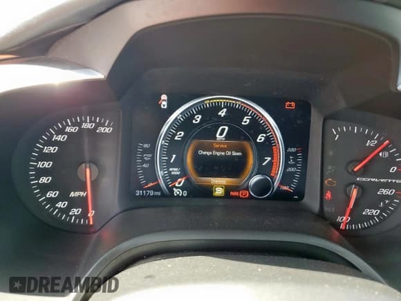 ✅ 2015 Chevrolet Corvette Z51 2LT • VIN: 1G1YJ3D74F5108313 • Lot: 64825155. Listed on Copart with 31,179 mi. Free auction sales archive from the USA and detailed vehicle history report at DreamBid. Image 9.