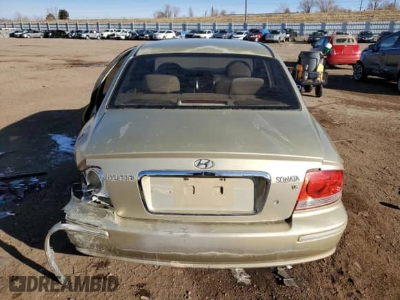 2003 Hyundai Sonata GLS z VIN KMHWF35H33A874765, wystawiony jako Copart lot #43804495 z przebiegiem 168 242 mil mil oraz Szkoda całkowita • Salvage title. Historia ofert i sprzedaży dostępna na DreamBid. Obrazek 6.