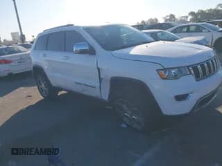 ✅ 2020 Jeep Grand Cherokee Limited X • VIN: 1C4RJEBG2LC404352 • Lot: 41290461. Listed on IAAI with 72,519 mi. Free auction sales archive from the USA and detailed vehicle history report at DreamBid. Image 1.