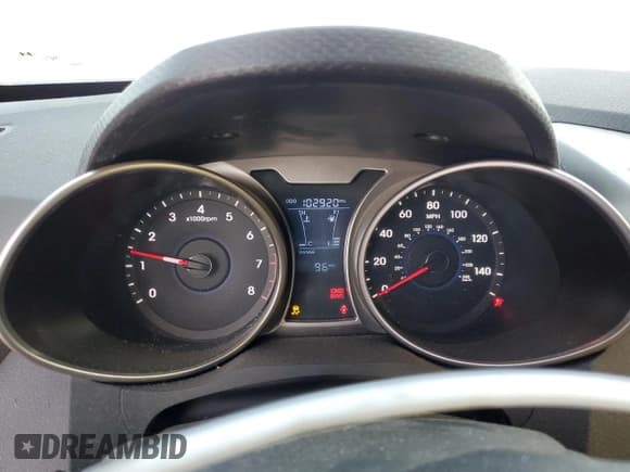 ✅ 2013 Hyundai Veloster w/Black Int • VIN: KMHTC6AD0DU135742 • Lot: 88053675. Listed on Copart with 102,920 mi. Free auction sales archive from the USA and detailed vehicle history report at DreamBid. Image 9.