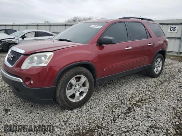 ✅ 2009 GMC Acadia SLE1 • VIN: 1GKEV13D79J132499 • Lot: 51249575. Wystawiony na Copart z przebiegiem 134 847 mil. Bezpłatny archiwum sprzedaży aukcyjnych z USA i szczegółowy raport historii pojazdu na DreamBid. Zdjęcie 1.
