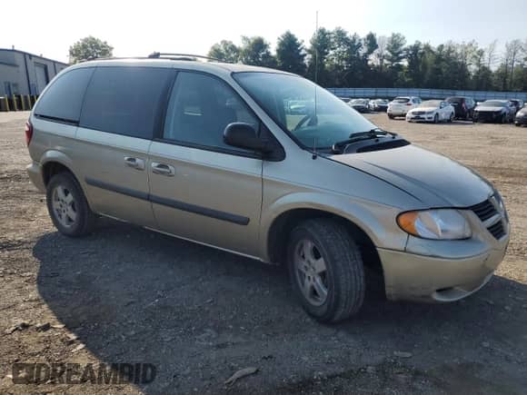 2006 Dodge Caravan SXT z VIN 1D4GP45R16B573997, wystawiony jako Copart lot #69672834 z przebiegiem 82 445 mil mil oraz Szkoda całkowita • Salvage title. Historia ofert i sprzedaży dostępna na DreamBid. Obrazek 4.