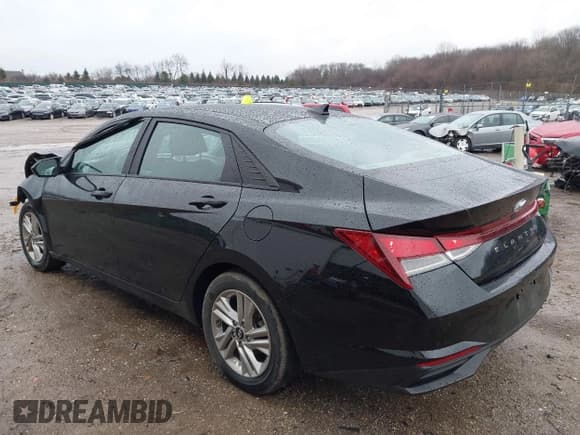 ✅ 2023 Hyundai Elantra SEL • VIN: KMHLS4AG3PU429139 • Lot: 41215396. Listed on IAAI with 39,679 mi. Free auction sales archive from the USA and detailed vehicle history report at DreamBid. Image 3.