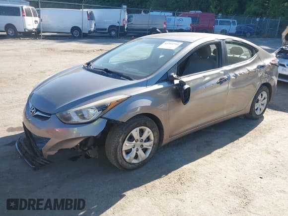 ✅ 2016 Hyundai Elantra SE • VIN: 5NPDH4AE8GH691335 • Lot: 43355755. Listed on IAAI with 151,453 mi. Free auction sales archive from the USA and detailed vehicle history report at DreamBid. Image 17.
