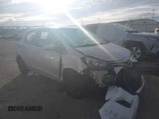 ✅ 2015 Toyota Yaris L • VIN: VNKKTUD3XFA039801 • Lot: 43293385. Listed on IAAI with 102,644 mi. Free auction sales archive from the USA and detailed vehicle history report at DreamBid. Image 1.