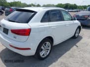 ✅ 2018 Audi Q3 Premium • VIN: WA1ECCFSXJR020965 • Lot: 42301424. Listed on IAAI with 96,583 mi. Free auction sales archive from the USA and detailed vehicle history report at DreamBid. Image 4.