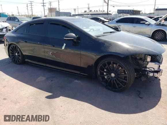 ✅ 2023 Mercedes-Benz EQS 450+ • VIN: W1KCG2DB5PA033361 • Lot: 66642903. Listed on Copart with Not provided. Free auction sales archive from the USA and detailed vehicle history report at DreamBid. Image 4.