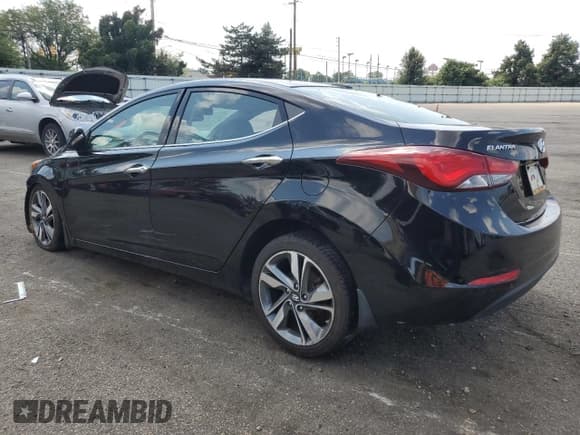 ✅ 2015 Hyundai Elantra Limited • VIN: KMHDH4AEXFU357257 • Lot: 68859125. Listed on Copart with Not provided. Free auction sales archive from the USA and detailed vehicle history report at DreamBid. Image 2.