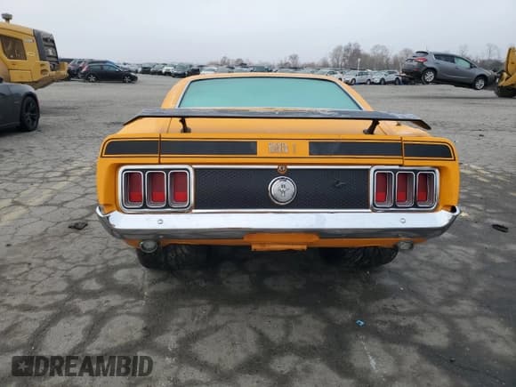 ✅ 1970 Ford Mustang • VIN: 0T02H149716 • Lot: 78257704. Listed on Copart with 3,658 mi. Free auction sales archive from the USA and detailed vehicle history report at DreamBid. Image 6.