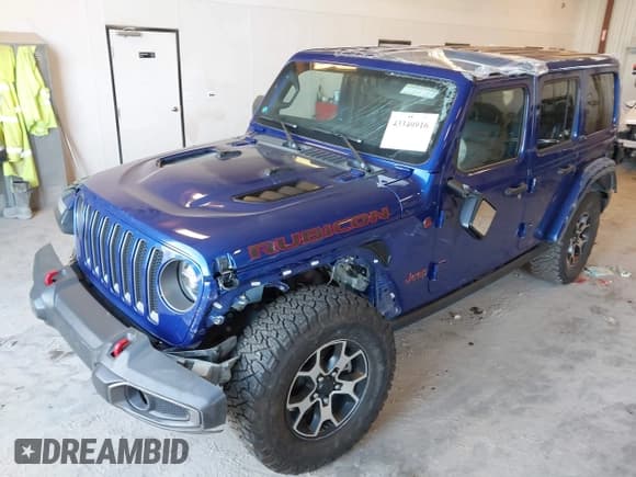✅ 2020 Jeep Wrangler Unlimited Rubicon • VIN: 1C4HJXFG6LW272549 • Lot: 43340916. Wystawiony na IAAI z przebiegiem 81 182 mil. Bezpłatny archiwum sprzedaży aukcyjnych z USA i szczegółowy raport historii pojazdu na DreamBid. Zdjęcie 2.