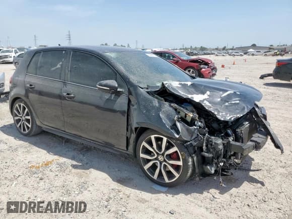 ✅ 2012 Volkswagen Golf GTI Autobahn • VIN: WVWHD7AJ1CW217324 • Lot: 56984135. Listed on Copart with 148,717 mi. Free auction sales archive from the USA and detailed vehicle history report at DreamBid. Image 4.