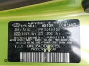 ✅ 2014 Hyundai Accent SE • VIN: KMHCU5AE4EU190356 • Лот: 68628184. Опубликован ранее на Copart с пробегом 112 694 миль. Бесплатный доступ к архиву аукционных продаж из США и подробный отчёт об истории автомобиля на DreamBid. Изображение 12.