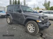 ✅ 2023 Jeep Wrangler Sport S • VIN: 1C4HJXAG5PW656898 • Lot: 81551104. Listed on Copart with 17,492 mi. Free auction sales archive from the USA and detailed vehicle history report at DreamBid. Image 4.