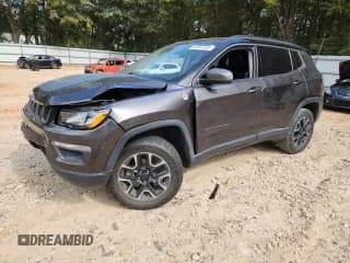 ✅ 2019 Jeep Compass Trailhawk • VIN: 3C4NJDDB9KT650523 • Lot: 82597425. Listed on Copart with 97,407 mi. Free auction sales archive from the USA and detailed vehicle history report at DreamBid. Image 1.