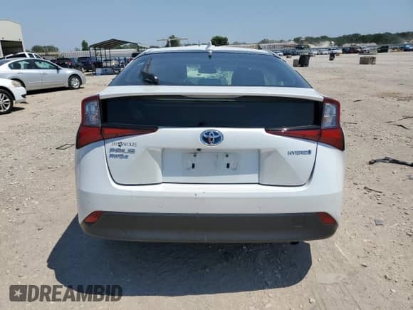 2022 Toyota Prius LE with VIN JTDL9MFU9N3040460, listed as a Copart auction lot 68283825 with Not provided miles and Salvage title. Bid and sale history available at DreamBid. Image 6.