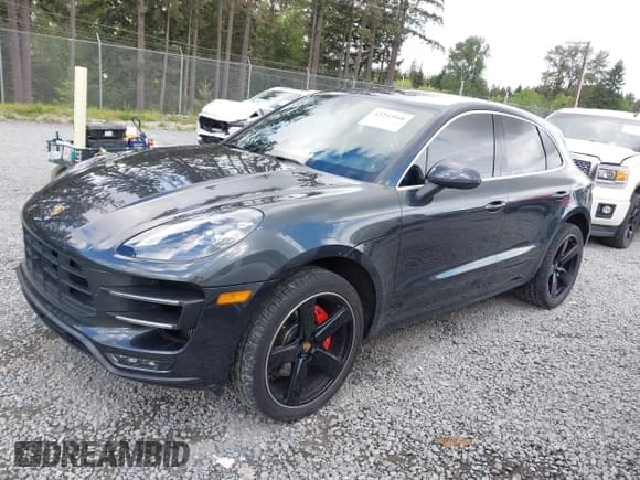✅ 2017 Porsche Macan Turbo • VIN: WP1AF2A54HLB61081 • Lot: 42243168. Listed on IAAI with 51,178 mi. Free auction sales archive from the USA and detailed vehicle history report at DreamBid. Image 14.
