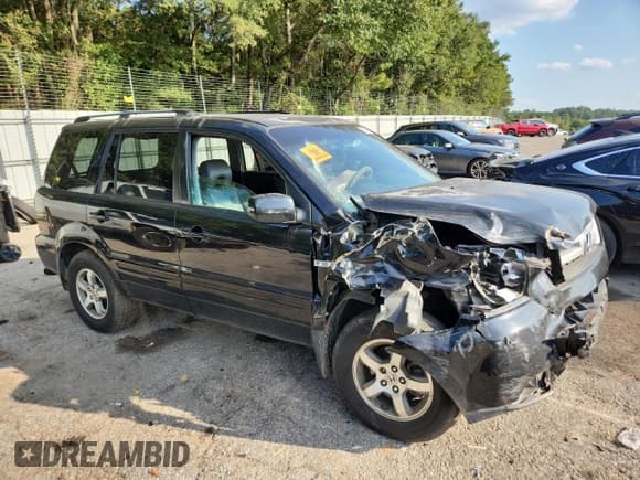 ✅ 2007 Honda Pilot EX-L • VIN: 5FNYF28507B039115 • Lot: 81397255. Listed on Copart with 236,715 mi. Free auction sales archive from the USA and detailed vehicle history report at DreamBid. Image 4.