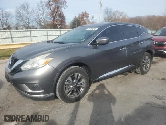 ✅ 2016 Nissan Murano S • VIN: 5N1AZ2MH2GN130554 • Lot: 93485215. Wystawiony na Copart z przebiegiem 126 109 mil. Bezpłatny archiwum sprzedaży aukcyjnych z USA i szczegółowy raport historii pojazdu na DreamBid. Zdjęcie 1.