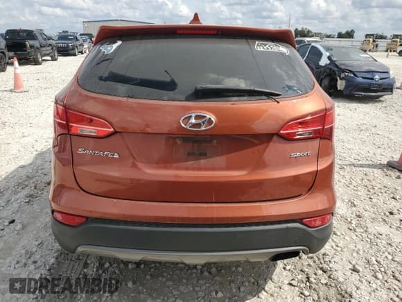✅ 2016 Hyundai Santa Fe • VIN: 5XYZT3LB3GG318650 • Lot: 87057575. Listed on Copart with Not provided. Free auction sales archive from the USA and detailed vehicle history report at DreamBid. Image 6.