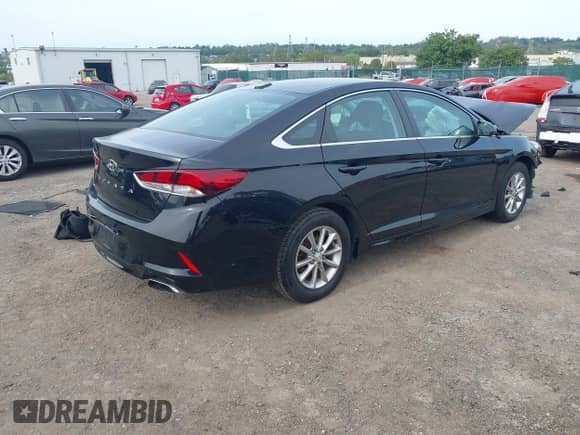 2018 Hyundai Sonata SE z VIN 5NPE24AF2JH605216, wystawiony jako IAAI lot #43330017 z przebiegiem 53 541 mil mil oraz . Historia ofert i sprzedaży dostępna na DreamBid. Obrazek 4.