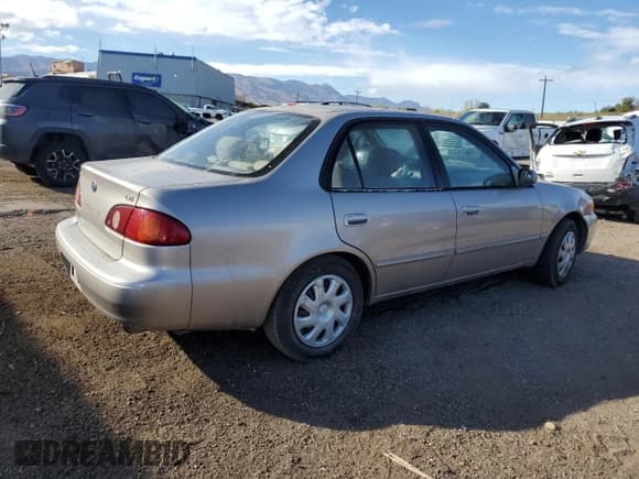 ✅ 2002 Toyota Corolla CE • VIN: 1NXBR12E32Z638831 • Lot: 86595045. Wystawiony na Copart z przebiegiem Nie podano. Bezpłatny archiwum sprzedaży aukcyjnych z USA i szczegółowy raport historii pojazdu na DreamBid. Zdjęcie 3.