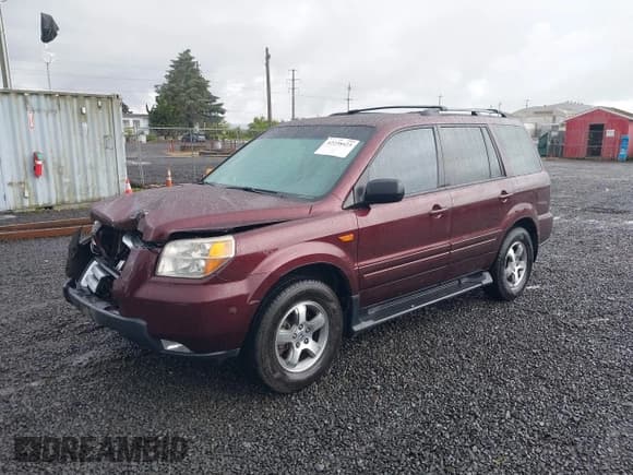 ✅ 2007 Honda Pilot EX-L • VIN: 2HKYF18707H527381 • Lot: 42238423. Listed on IAAI with 126,438 mi. Free auction sales archive from the USA and detailed vehicle history report at DreamBid. Image 2.