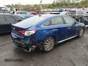 ✅ 2017 Hyundai Sonata Sport • VIN: 5NPE34AF4HH562019 • Lot: 43446427. Listed on IAAI with 169,719 mi. Free auction sales archive from the USA and detailed vehicle history report at DreamBid. Image 4.