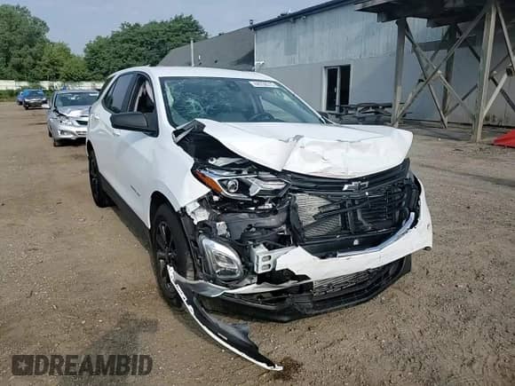 2020 Chevrolet Equinox LS z VIN 3GNAXHEVXLS715326, wystawiony jako Copart lot #68938515 z przebiegiem 67 292 mil mil oraz Nie do naprawy • Non repairable. Historia ofert i sprzedaży dostępna na DreamBid. Obrazek 14.