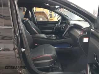 2024 Hyundai Tucson N Line with VIN KM8JFCD10RU167855, listed as a IAAI auction lot 43178225 with 46,635 mi miles and . Bid and sale history available at DreamBid. Image 5.