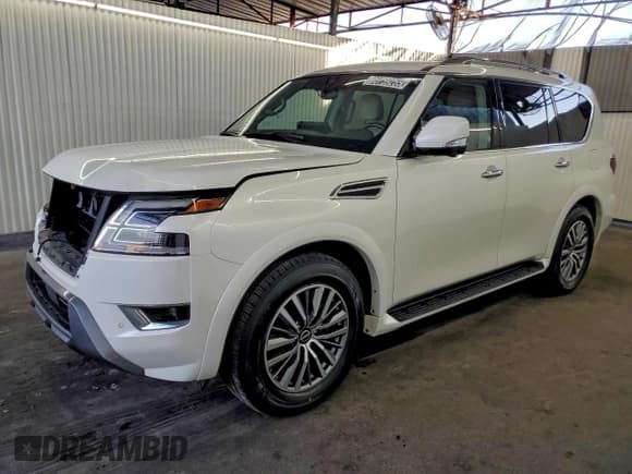 ✅ 2023 Nissan Armada SL • VIN: JN8AY2BC3P9182996 • Lot: 95759255. Listed on Copart with 62,910 mi. Free auction sales archive from the USA and detailed vehicle history report at DreamBid. Image 1.