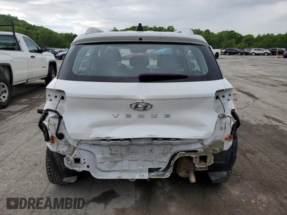✅ 2020 Hyundai Venue SEL • VIN: KMHRC8A33LU035551 • Lot: 56686015. Listed on Copart with 43,602 mi. Free auction sales archive from the USA and detailed vehicle history report at DreamBid. Image 6.