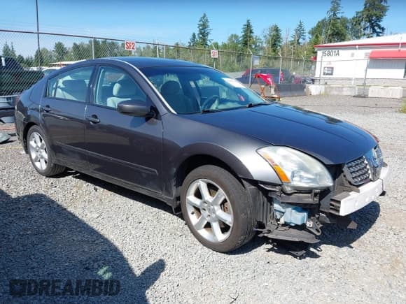 ✅ 2005 Nissan Maxima SE • VIN: 1N4BA41E55C836812 • Lot: 42433720. Listed on IAAI with Not provided. Free auction sales archive from the USA and detailed vehicle history report at DreamBid. Image 1.