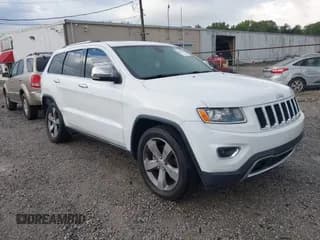 ✅ 2014 Jeep Grand Cherokee Limited • VIN: 1C4RJEBT0EC472732 • Lot: 43297631. Listed on IAAI with 170,965 mi. Free auction sales archive from the USA and detailed vehicle history report at DreamBid. Image 1.